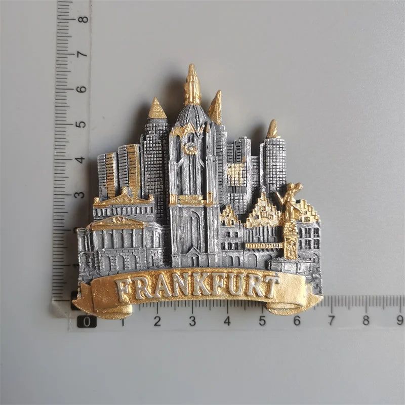 Germany Magnets Berlin Munich Hamburg Stuttgart Frankfurt Kölner Bremen Schwarzwald Oktoberfest Refrigerator Magnets Sticker - Grand Goldman