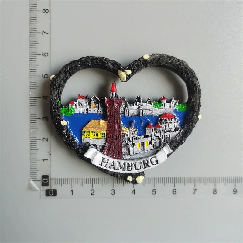 Germany Magnets Berlin Munich Hamburg Stuttgart Frankfurt Kölner Bremen Schwarzwald Oktoberfest Refrigerator Magnets Sticker - Grand Goldman