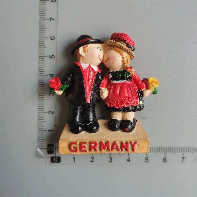 Germany Magnets Berlin Munich Hamburg Stuttgart Frankfurt Kölner Bremen Schwarzwald Oktoberfest Refrigerator Magnets Sticker - Grand Goldman