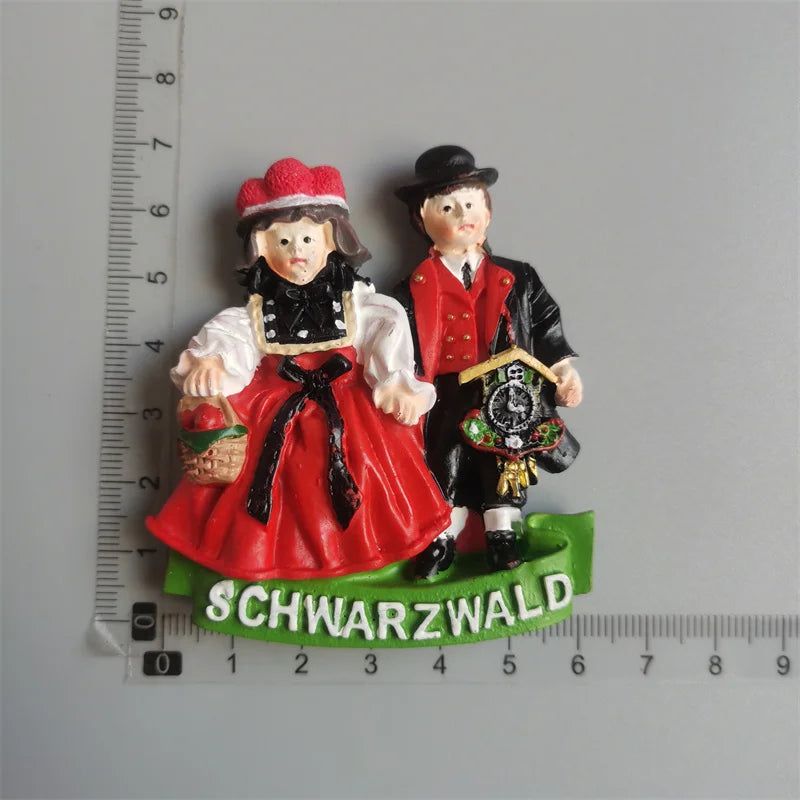 Germany Magnets Berlin Munich Hamburg Stuttgart Frankfurt Kölner Bremen Schwarzwald Oktoberfest Refrigerator Magnets Sticker - Grand Goldman