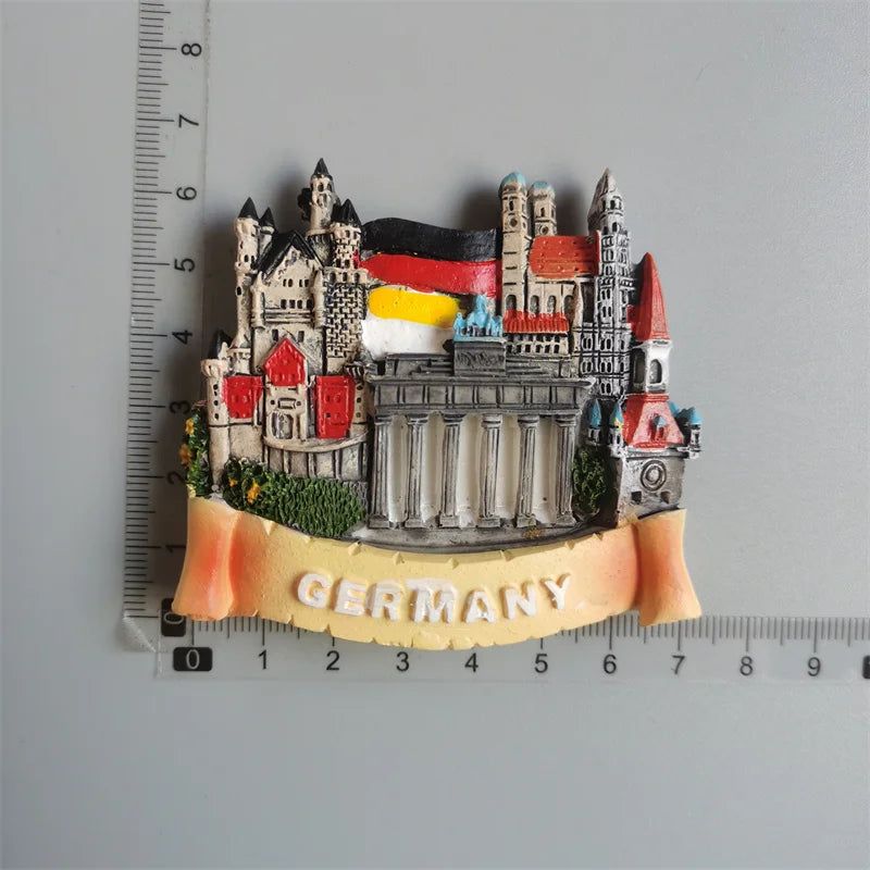 Germany Magnets Berlin Munich Hamburg Stuttgart Frankfurt Kölner Bremen Schwarzwald Oktoberfest Refrigerator Magnets Sticker - Grand Goldman