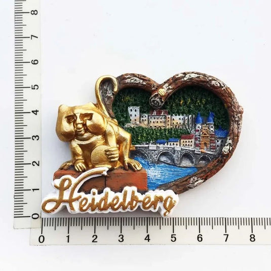 Germany Tourist Souvenir Berlin Munich Hamburg Stuttgart Kölner Bayern Bremen Schwarzwald Hohenzollern Fridge Magnets Sticker - Grand Goldman