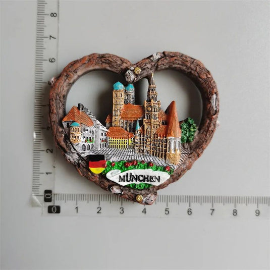 Germany Tourist Souvenir Berlin Munich Hamburg Stuttgart Kölner Bayern Bremen Schwarzwald Hohenzollern Fridge Magnets Sticker - Grand Goldman