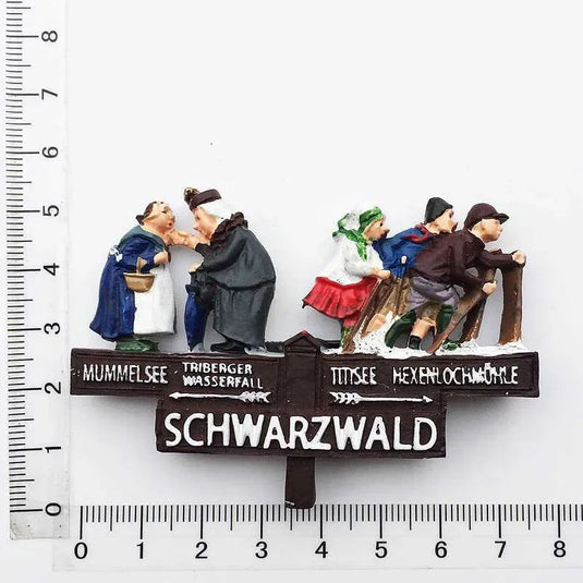 Germany Munich home Refrigerator Magnets sticker Hamburg Schwarzwald Dublin Tourist Souvenirs Magnetic Stickers for The Fridge - Grand Goldman