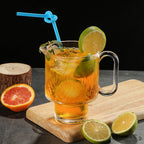 Glass Cup New Stackable Fruit Tea Cup Milk Tea Cup Glass Hot Drink Tea Juice Cup Catering Cup - Grand Goldman