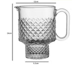 Glass Cup New Stackable Fruit Tea Cup Milk Tea Cup Glass Hot Drink Tea Juice Cup Catering Cup - Grand Goldman