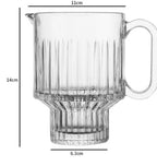 Glass Cup New Stackable Fruit Tea Cup Milk Tea Cup Glass Hot Drink Tea Juice Cup Catering Cup - Grand Goldman
