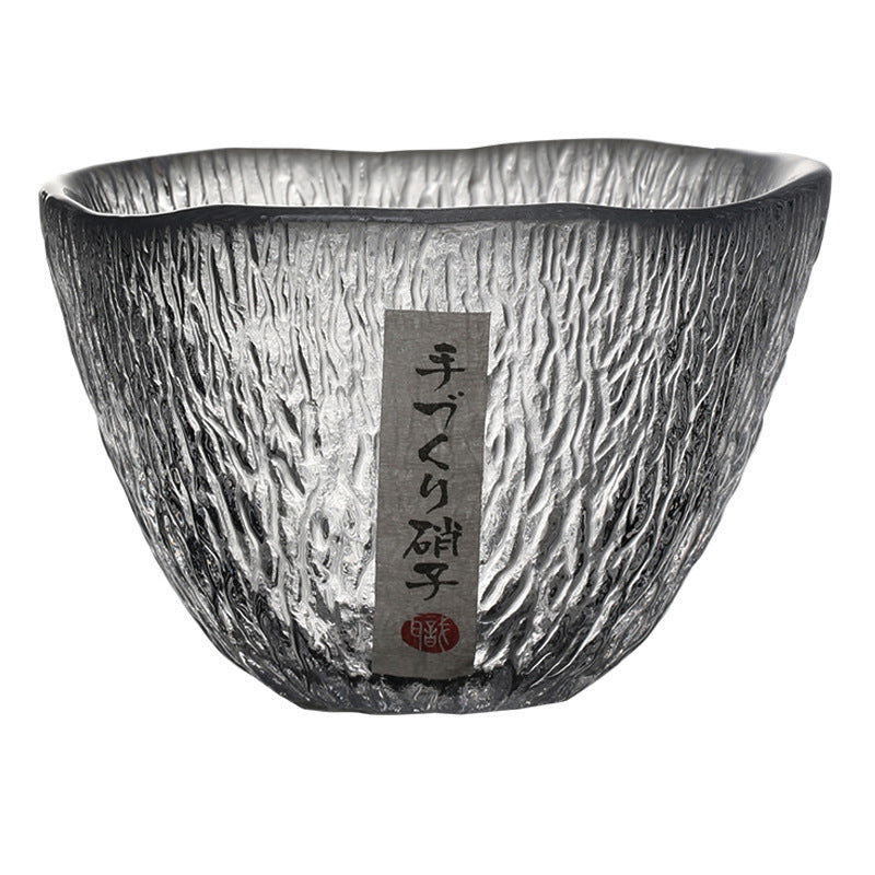 Glass Hammered Japanese Kung Fu Tea Cup - Grand Goldman