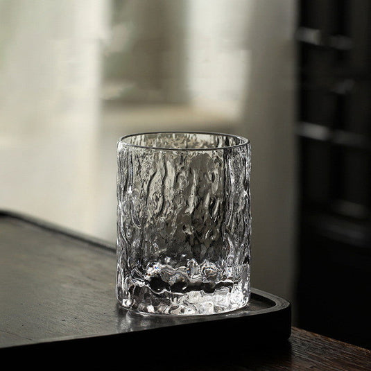 Glass Hammered Japanese Kung Fu Tea Cup - Grand Goldman