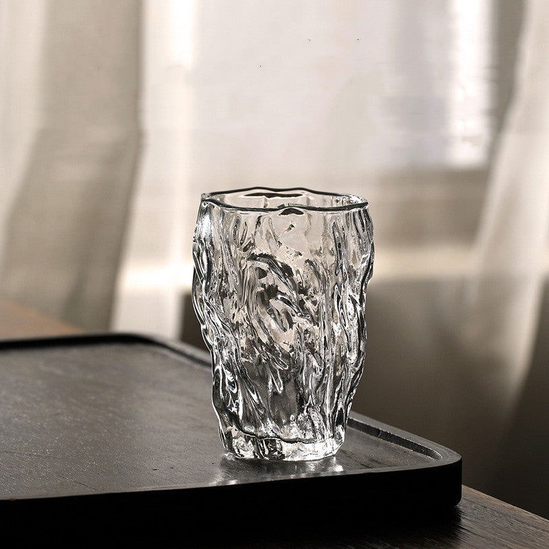 Glass Hammered Japanese Kung Fu Tea Cup - Grand Goldman