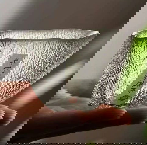 Glass Hammered Japanese Kung Fu Tea Cup - Grand Goldman