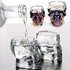 Glass Skull Wine Glass Whiskey Spirits Special-Shaped Wine Glass - Grand Goldman