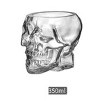 Glass Skull Wine Glass Whiskey Spirits Special-Shaped Wine Glass - Grand Goldman