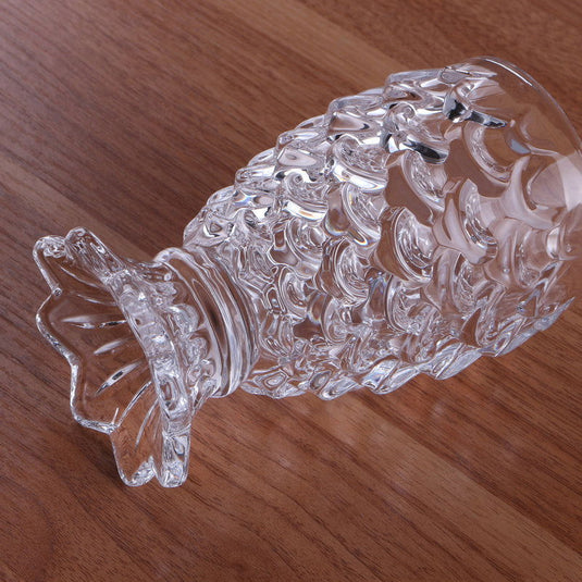 Glass mermaid cup transparent juice cup - Grand Goldman