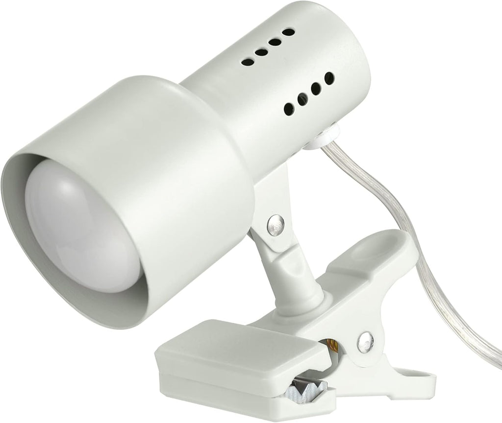 Globe Electric 56963 31.5" Multi-Joint Desk Lamp with Metal Clamp, Black, On/Off Rotary Switch on Shade, Partially Adjustable Swing Arm, Home Essentials, Reading Light, Office Décor - Grand Goldman