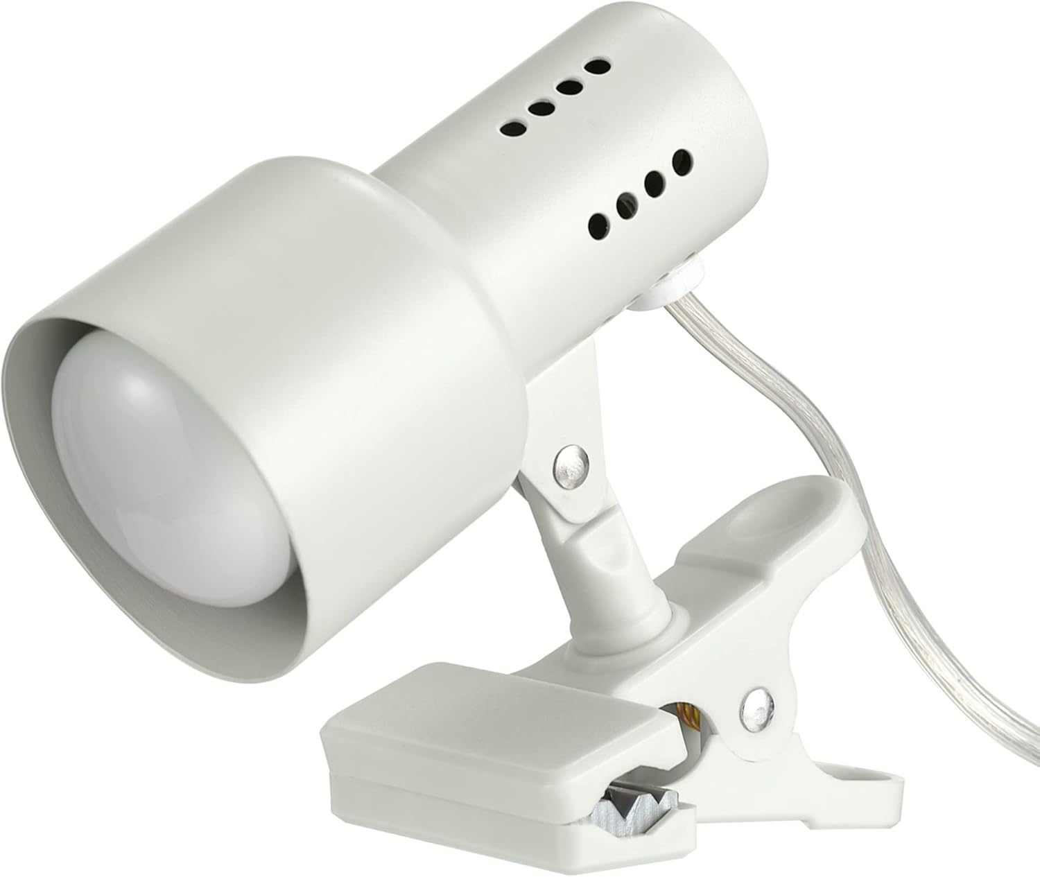 Globe Electric 56963 31.5" Multi-Joint Desk Lamp with Metal Clamp, Black, On/Off Rotary Switch on Shade, Partially Adjustable Swing Arm, Home Essentials, Reading Light, Office Décor - Grand Goldman