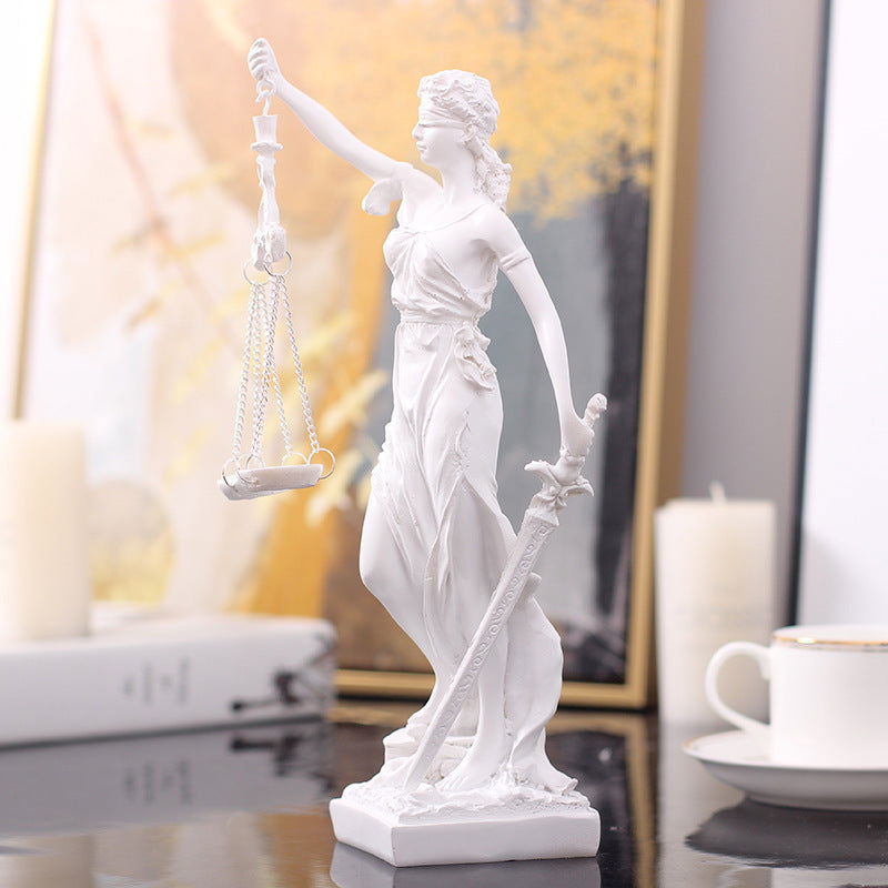 Goddess Ornament Nordic Wine Cabinet Simple Living Room Sculpture Statue - Grand Goldman
