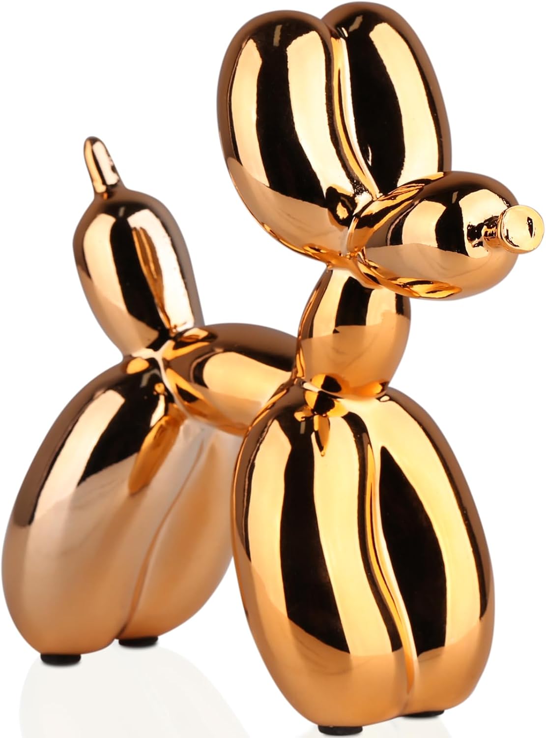 Gold Balloon Dog Decor,Gold Room Decor,Balloon Animal Decor,Shelf Decor Preppy Room Decor,Cute Statue Home Decor, Bedroom Modern Sculpture Desk Decor,Golden Decorations Figurines,Gold Decor - Grand Goldman