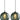 Gray Green Glass Pendant Lights Kitchen Island Lighting Globe Pendant Light Fixtures Modern Pendant Lighting for Kitchen Island Bedroom Living Dining Room Light Fixture(5.9in, 3-Pack) - Grand Goldman