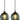 Gray Green Glass Pendant Lights Kitchen Island Lighting Globe Pendant Light Fixtures Modern Pendant Lighting for Kitchen Island Bedroom Living Dining Room Light Fixture(5.9in, 3-Pack) - Grand Goldman