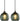 Gray Green Glass Pendant Lights Kitchen Island Lighting Globe Pendant Light Fixtures Modern Pendant Lighting for Kitchen Island Bedroom Living Dining Room Light Fixture(5.9in, 3-Pack) - Grand Goldman