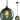 Gray Green Glass Pendant Lights Kitchen Island Lighting Globe Pendant Light Fixtures Modern Pendant Lighting for Kitchen Island Bedroom Living Dining Room Light Fixture(5.9in, 3-Pack) - Grand Goldman