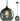 Gray Green Glass Pendant Lights Kitchen Island Lighting Globe Pendant Light Fixtures Modern Pendant Lighting for Kitchen Island Bedroom Living Dining Room Light Fixture(5.9in, 3-Pack) - Grand Goldman