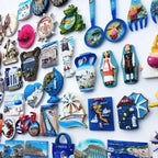 Greece Fridge Magnets Kos Zakynthos Lipsi Crete Corfu Aphrodite Tourist Souvenir Magnetic Refrigerator Sticker Home Decor Gifts - Grand Goldman