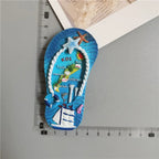 Greece Fridge Magnets Kos Zakynthos Lipsi Crete Corfu Aphrodite Tourist Souvenir Magnetic Refrigerator Sticker Home Decor Gifts - Grand Goldman