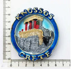 Greece Fridge Magnets Kos Zakynthos Lipsi Crete Corfu Aphrodite Tourist Souvenir Magnetic Refrigerator Sticker Home Decor Gifts - Grand Goldman
