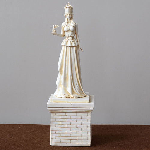 Greek Goddess Athena Sculpture Statue Plaster - Grand Goldman