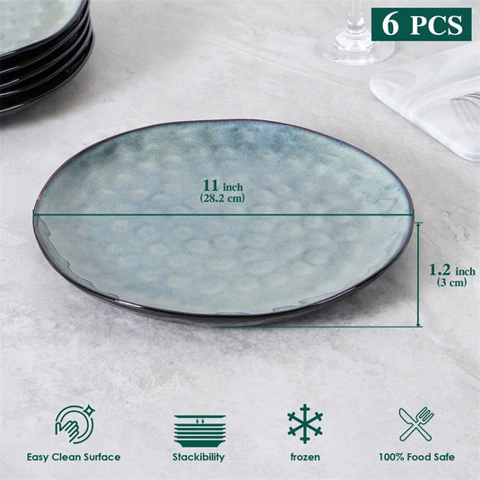 Green Plate 6PCS - Grand Goldman