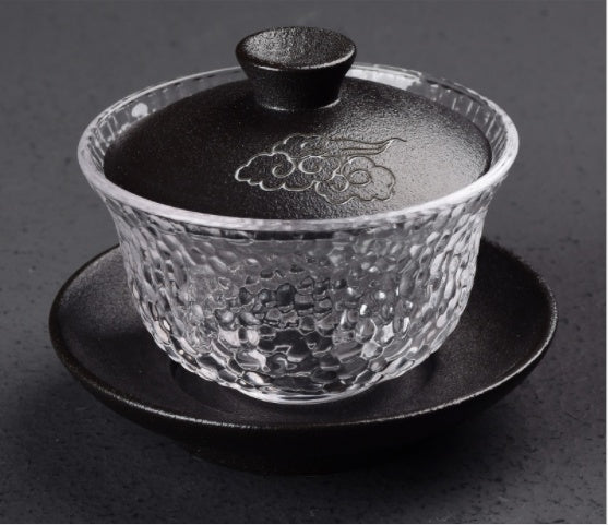 Green Tea Ceramic Hand-painted Gaiwan Kung Fu Tea Set - Grand Goldman