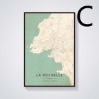 Grenoble Vintage Landscape Canvas Painting Poster - Grand Goldman