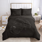 3D Bedding Set Comforter Duvet Cover Pillowcases Luxury Bed Linens Bed Set Queen King Europe Russia Size Black Eagle