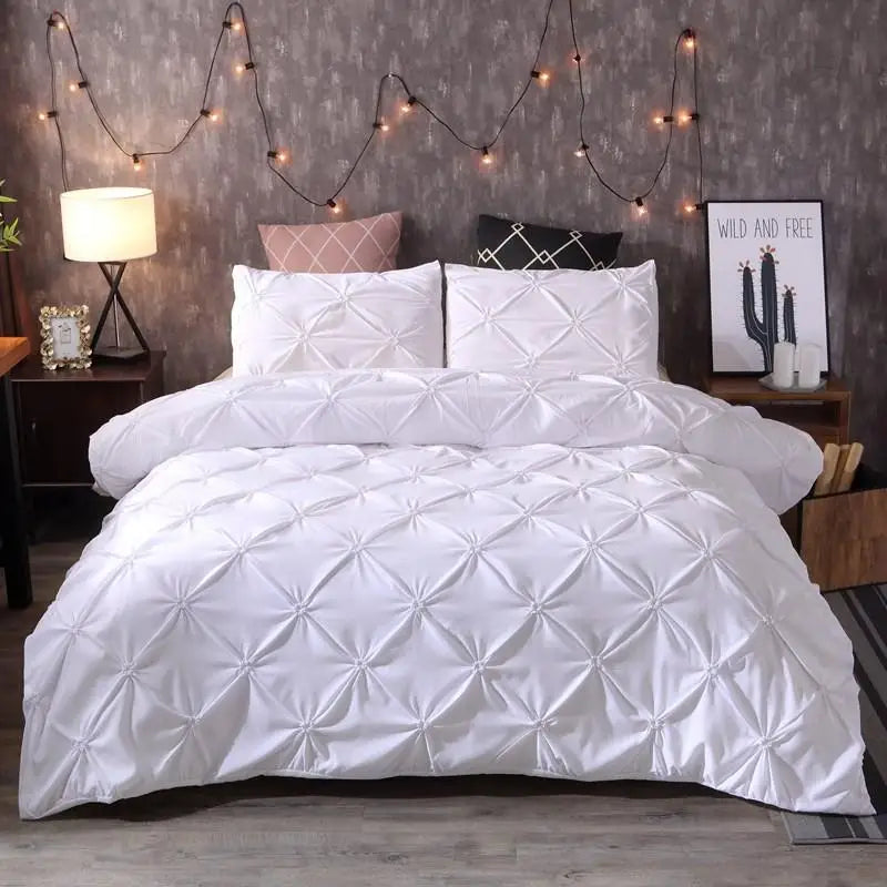 Luxury Duvet Cover Sets – Black & White Bedding for Ultimate Comfort - No Sheet
