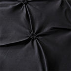Luxury Pinch Pleat Black Bedding Comforter Bedding Sets Bed Linen Duvet Cover Set Bedding Queen King Size Bedclothes Bed Set