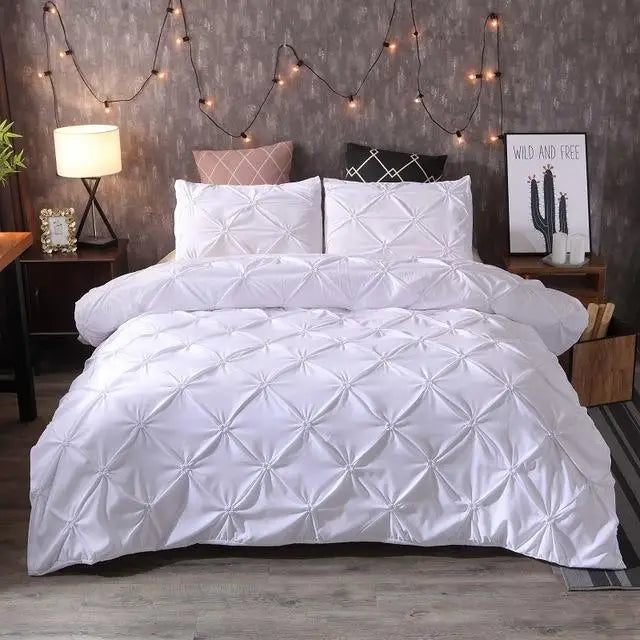 Luxury Duvet Cover Sets – Black & White Bedding for Ultimate Comfort - No Sheet