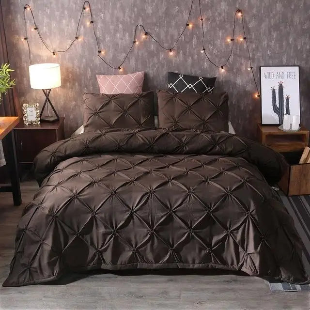 Luxury Duvet Cover Sets – Black & White Bedding for Ultimate Comfort - No Sheet