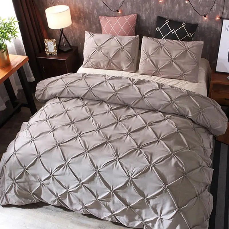 Luxury Duvet Cover Sets – Black & White Bedding for Ultimate Comfort - No Sheet
