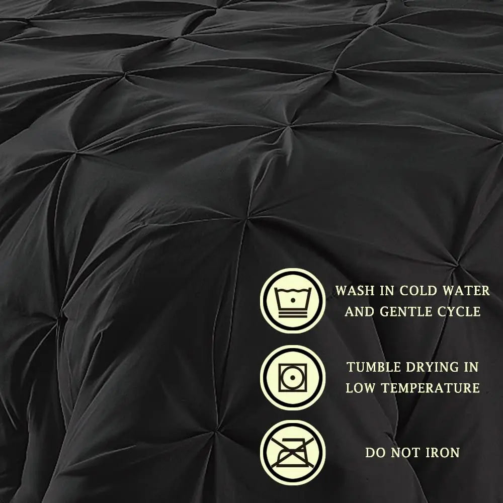 Black Duvet Cover Sets Bedding Set Luxury Bedspreads Bed Set Black White King Double Bed Comforters Bedding Queen Bed Linen