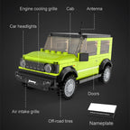 Cada 1:24 City SUV Compatible Off-road Racing Car Vehicle Building Block Classic Bricks Toys For Children Gift