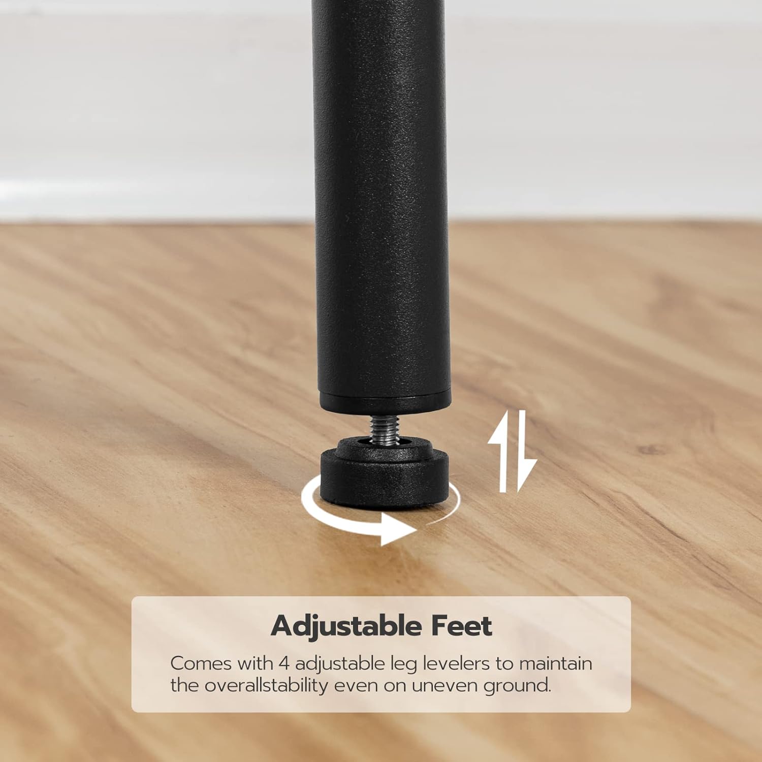 HOOBRO Bar Stools, Set of 2 Bar Chairs, Kitchen Round Height Stools with Footrest, Breakfast Bar Stools, Sturdy Steel Frame, for Dining Room, Kitchen, Party, Easy Assembly, Rustic Brown BF03BY01 - Grand Goldman