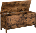 HOOBRO Toy Box, Retro Wooden Look Storage Chest with Safety Hinge, Entryway Storage Bench Supports 220 lb, 29.9 x 15.7 x 18.9 Inches Toy Chest Organizer, Easy Assembly (Greige) BG75CW01G1 - Grand Goldman