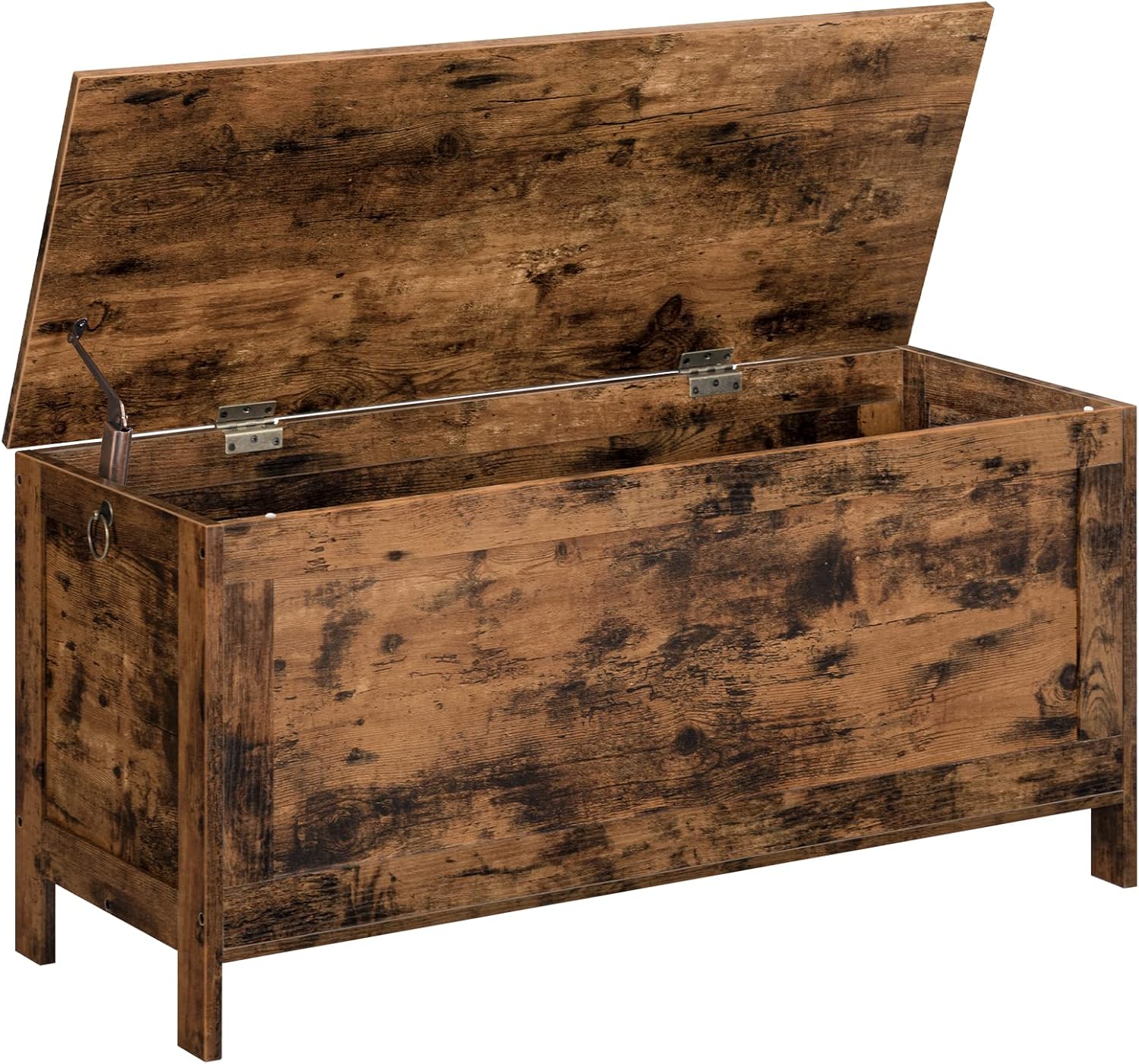 HOOBRO Toy Box, Retro Wooden Look Storage Chest with Safety Hinge, Entryway Storage Bench Supports 220 lb, 29.9 x 15.7 x 18.9 Inches Toy Chest Organizer, Easy Assembly (Greige) BG75CW01G1 - Grand Goldman