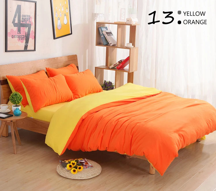 Siyah Yatak Takımı Rusya Euro Aile Boyutu Yatak Örtüsü Seti Yatak Setleri Özel Boyut Yatak Kılıfları Tekli Kraliçe İkili Süper Kral