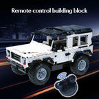 Cada 533Pcs Defender Remote Control Car Building Blocks For RC Car Model SUV City Brick Toys For Children Boys
