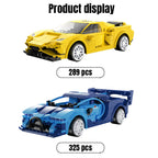 Cada City APP Programming Remote control Sports Car Model Building Blocks RC Racing Car Bricks Gifts Toys for children