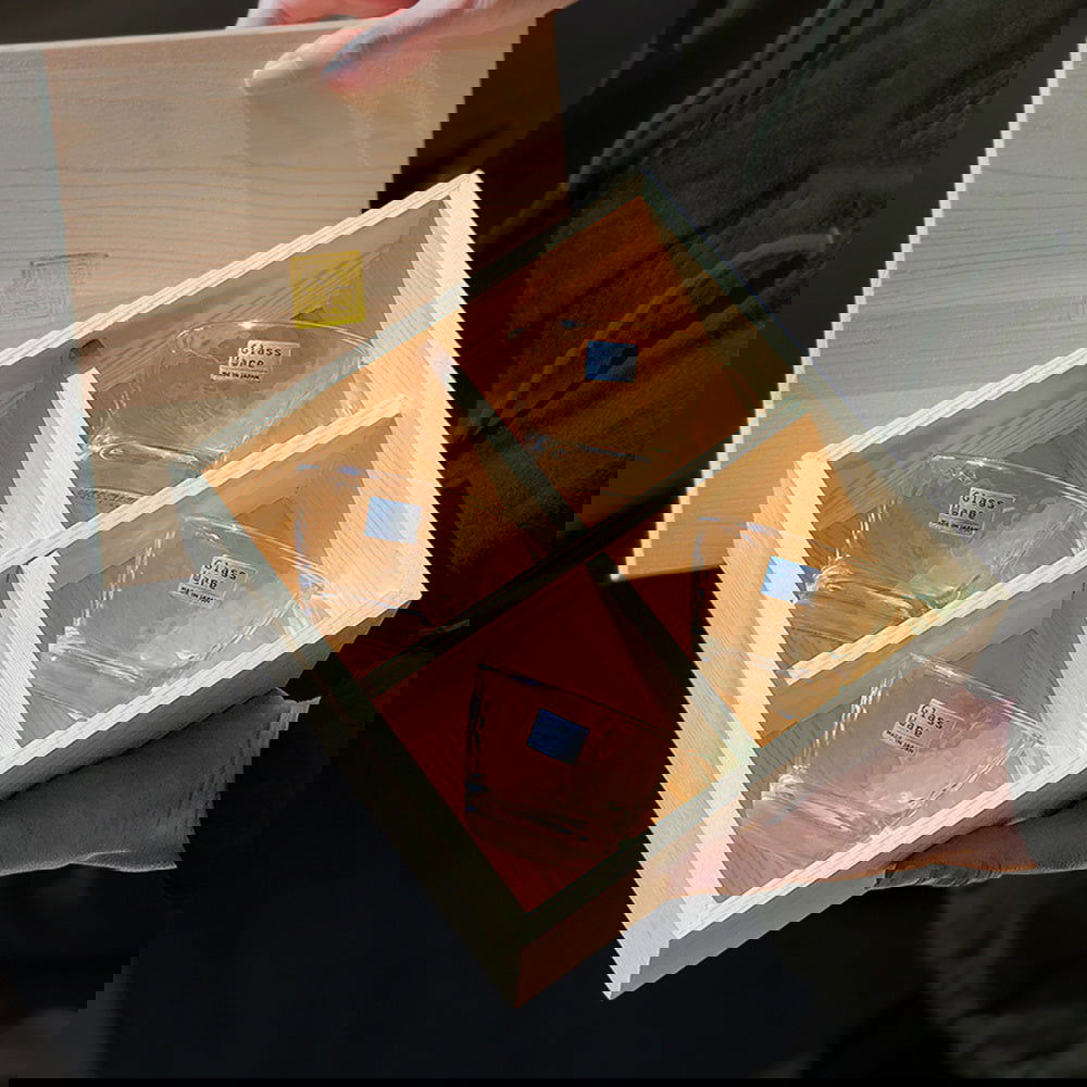 Hammer Pattern Small Wine Cup Birthday Gift Japanese Tea Set - Grand Goldman