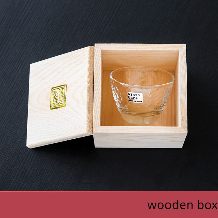 Hammer Pattern Small Wine Cup Birthday Gift Japanese Tea Set - Grand Goldman